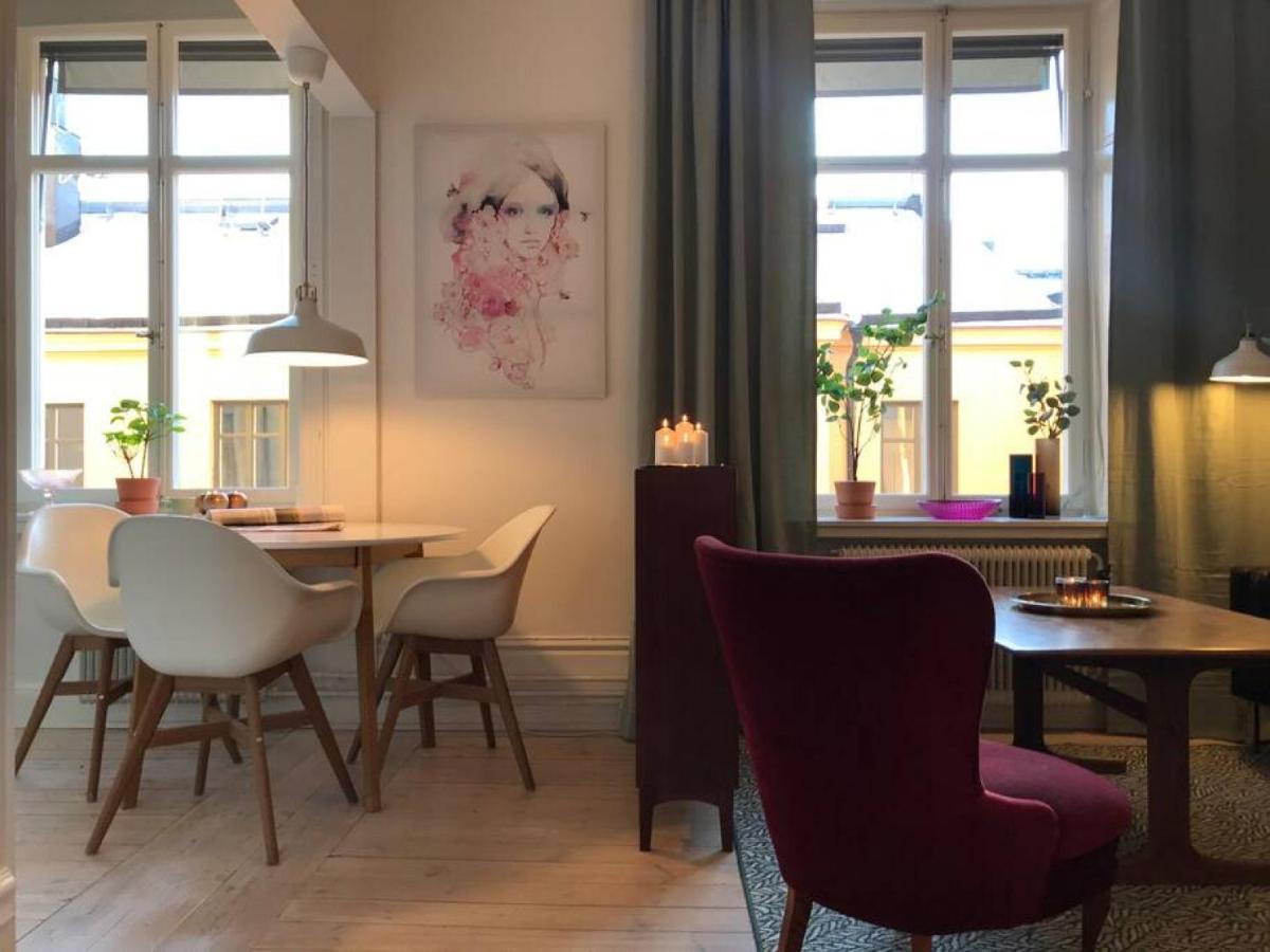 Bohemian And Light One Room Apartment In Sofo 31Sqm Stockholm Exterior photo