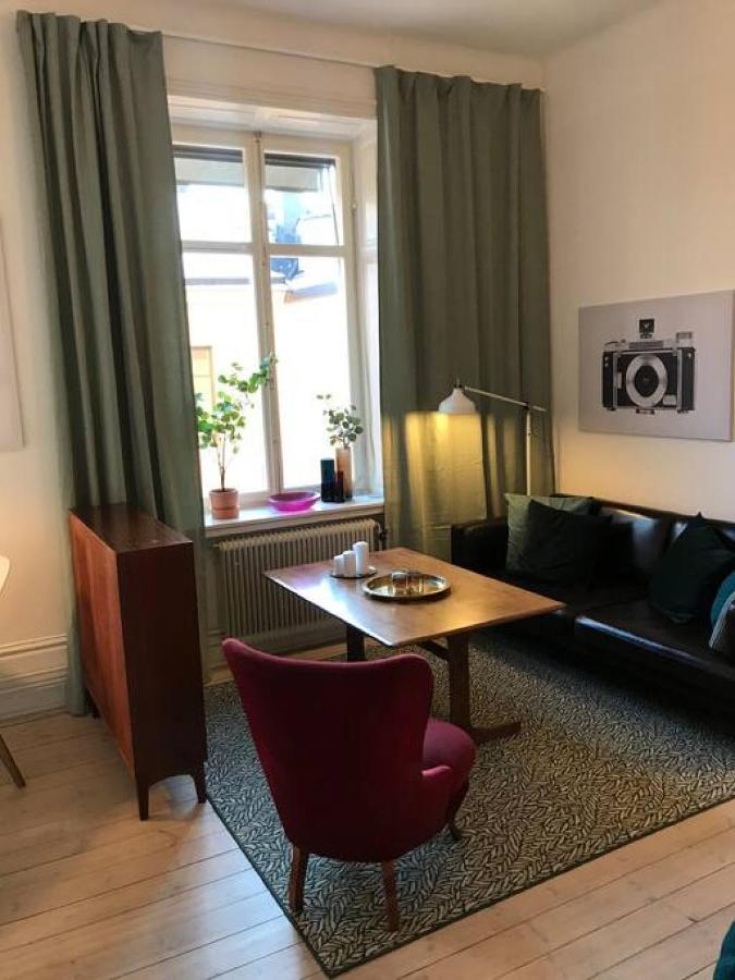 Bohemian And Light One Room Apartment In Sofo 31Sqm Stockholm Exterior photo